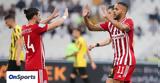 ΑΕΚ-Ολυμπιακός 2-3, Ελ Αραμπί, Ένωσης +video,aek-olybiakos 2-3, el arabi, enosis +video