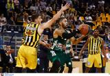 Άρης – Παναθηναϊκός 65-85, Basket League,aris – panathinaikos 65-85, Basket League