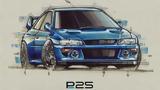 Prodrive P25,Subaru Impreza 22B STi