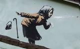Ουαλία, Δημοτικός, Banksy,oualia, dimotikos, Banksy