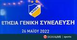 Live, Ετήσια Γενική Συνέλευση, ΑΠΟΕΛ,Live, etisia geniki synelefsi, apoel