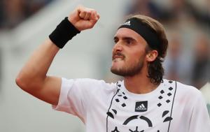 Στέφανος Τσιτσιπάς, Πρόκριση-θρίλερ, Roland Garros, stefanos tsitsipas, prokrisi-thriler, Roland Garros