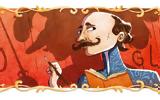 Edmond Rostand, Αφιερωμένο, Γάλλο, Google Doodle,Edmond Rostand, afieromeno, gallo, Google Doodle