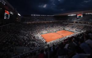 Roland Garros, Αγωνία, -session, Τρίτης…, Roland Garros, agonia, -session, tritis…