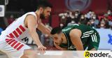 Ολυμπιακός - Παναθηναϊκός, Basket League,olybiakos - panathinaikos, Basket League