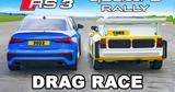 Μάχη Audi RS3, Quattro Group B,machi Audi RS3, Quattro Group B