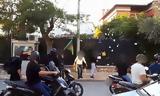 Παρέμβαση Ρουβίκωνα, Τουρκικό Προξενείο, Ψυχικό,paremvasi rouvikona, tourkiko proxeneio, psychiko
