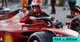 Ecclestone, Ferrari,Leclerc