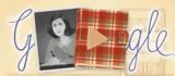 Google Doodle, Τιμά, Άννα Φρανκ,Google Doodle, tima, anna frank