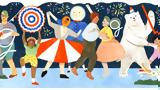 Google, Ημέρα, Βαστίλης, Doodle,Google, imera, vastilis, Doodle