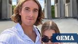 Στέφανος Τσιτσιπάς, Θεοδώρα,stefanos tsitsipas, theodora