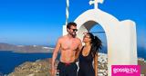 Nicole Scherzinger, Έχει, Σαντορίνη, Instagram,Nicole Scherzinger, echei, santorini, Instagram