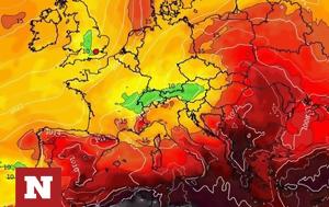 Καιρός, Καύσωνας, 11 Αυγούστου Εμμονή, GFS, kairos, kafsonas, 11 avgoustou emmoni, GFS