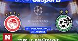 Live Chat Ολυμπιακός-Μακάμπι Χάιφα,Live Chat olybiakos-makabi chaifa