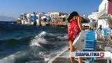 Τουρισμός, Ιούλιος, Νότιο Αιγαίο, 2019,tourismos, ioulios, notio aigaio, 2019