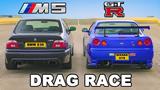 BMW M5 E39 Vs Nissan GT-R R34, Ποιο,BMW M5 E39 Vs Nissan GT-R R34, poio