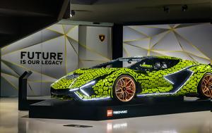 Πόσα Lego, Lamborghini Sian, posa Lego, Lamborghini Sian