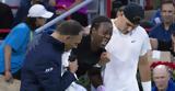 Αποσύρθηκε, US Open, Μονφίς,aposyrthike, US Open, monfis