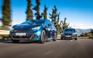 Συγκρίνουμε, Cupra Born 231 Boost – Cupra Leon -Hybrid 245, sygkrinoume, Cupra Born 231 Boost – Cupra Leon -Hybrid 245