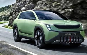 Αυτοκίνητο, Skoda, 7θέσιο Vision 7S, aftokinito, Skoda, 7thesio Vision 7S