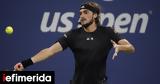 US Open, Στέφανος Τσιτσιπάς [βίντεο],US Open, stefanos tsitsipas [vinteo]