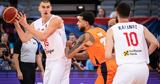 EuroBasket 2022 Σερβία - Ολλανδία 100-76, Έριξε 100άρα, Γιόκιτς, Μαρίνκοβιτς,EuroBasket 2022 servia - ollandia 100-76, erixe 100ara, giokits, marinkovits