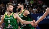 Eurobasket 2022, Ζωντανή, Λιθουανία - Κέρδισε 87-64, Ουγγαρία,Eurobasket 2022, zontani, lithouania - kerdise 87-64, oungaria