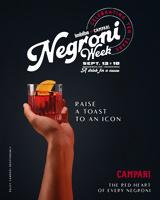 Negroni Week, Πού, Νο1,Negroni Week, pou, no1