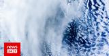 Actinoform Clouds, 2022, Νότιο Ειρηνικό -,Actinoform Clouds, 2022, notio eiriniko -