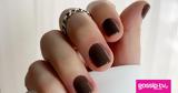 10 chocolate brown nails γιατί η σοκολάτα έχει «θέση» και στα νύχια,