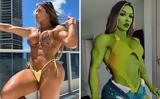 37χρονη… Hulk, Γυμνάζεται,37chroni… Hulk, gymnazetai