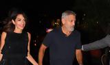 George, Amal Clooney, Γιορτάζουν, – Μάς,George, Amal Clooney, giortazoun, – mas