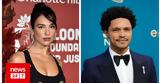 Dua Lipa, Φουντώνουν, Trevor Noah -, Υόρκη,Dua Lipa, fountonoun, Trevor Noah -, yorki