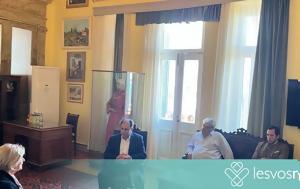 Δήμαρχος Μυτιλήνη, Υπουργό Υγείας Μίνα Γκάγκα, dimarchos mytilini, ypourgo ygeias mina gkagka