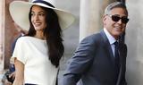 George Clooney, Εξηγεί, Amal,George Clooney, exigei, Amal