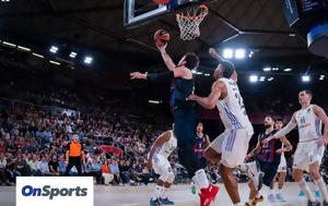 Μπαρτσελόνα-Ρεάλ Μαδρίτης 75-73, bartselona-real madritis 75-73