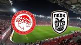 1-0, 3-0, Ολυμπιακός-ΠΑΟΚ,1-0, 3-0, olybiakos-paok