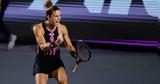 Σάκκαρη - Κουντερμέτοβα 2-1, Ψυχάρα, Μαρία, WTA Finals,sakkari - kountermetova 2-1, psychara, maria, WTA Finals