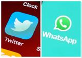 WhatsApp,Twitter