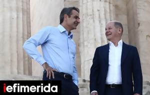 Ακρόπολη, Σολτς, Μητσοτάκης [εικόνες], akropoli, solts, mitsotakis [eikones]