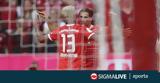 Bundesliga, Εξάσφαιρη, Μπάγερν, Λειψία,Bundesliga, exasfairi, bagern, leipsia