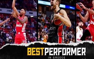 Oι Best Performer, Greece, Οκτωβρίου, EuroLeague, Oi Best Performer, Greece, oktovriou, EuroLeague