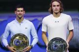 Τσιτσιπάς – Τζόκοβιτς, Μάχη, Paris Masters,tsitsipas – tzokovits, machi, Paris Masters