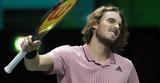 Τζόκοβιτς - Τσιτσιπάς 2-1, Λύγισε, Στέφανος, Paris Masters, Νόλε,tzokovits - tsitsipas 2-1, lygise, stefanos, Paris Masters, nole