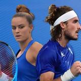 Team Greece, No 3 Tsitsipas,No 6 Maria Sakkari, United Cup