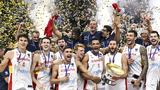 FIBA, Πρώτη, Ισπανία 9η, Ελλάδα,FIBA, proti, ispania 9i, ellada