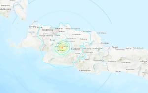 Ινδονησία, Σεισμός 56 Ρίχτερ, Τζακάρτα, indonisia, seismos 56 richter, tzakarta