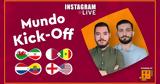 Mundo Kick-Off Instagram Live, Χάρι Κέιν, Αμερικανούς,Mundo Kick-Off Instagram Live, chari kein, amerikanous