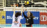 Volley League Γυναικών – 7η, Ήττα, ΖΑΟΝ Κηφισιάς, ΠΑΟΚ, 3-0,Volley League gynaikon – 7i, itta, zaon kifisias, paok, 3-0