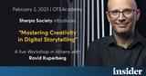 WORKSHOP, “CREATIVITY IN DIGITAL STORYTELLING”,SHERPA SOCIETY